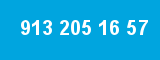 913 205 16 57